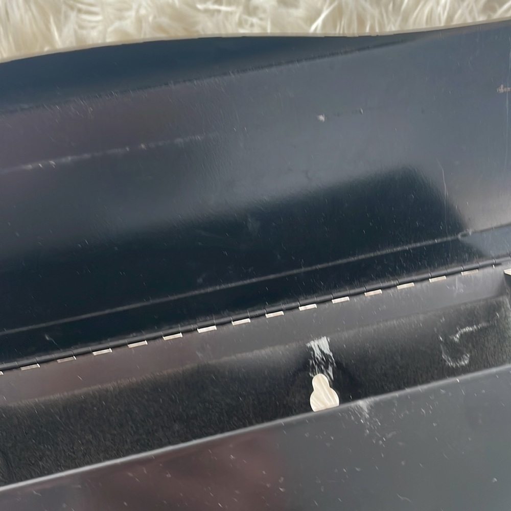 Black small medium metal hanging classroom Suggestion box mail box storage box - Picture 9 of 17